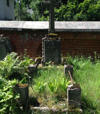 Nagrobek Władysława Tomaszewicza, cmentarz na Rossie, stan z 2013 roku