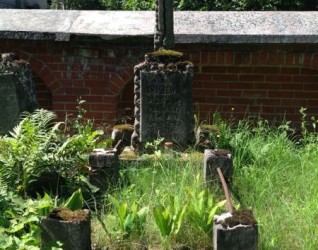 Nagrobek Władysława Tomaszewicza, cmentarz na Rossie, stan z 2013 roku