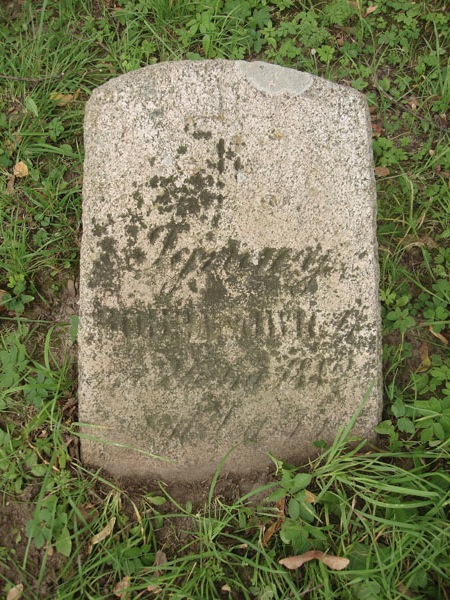 Tombstone of Ignacy Bohdanowicz, Na Rossie cemetery in Vilnius, as of 2013