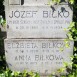 Fotografia przedstawiająca Tombstone of Anna, Elisabeth and Josef Bilko