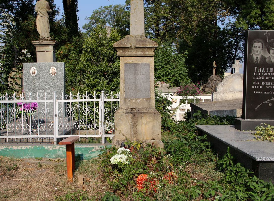 Tombstone of Ludwik Kornberger, Ternopil cemetery, as of 2016