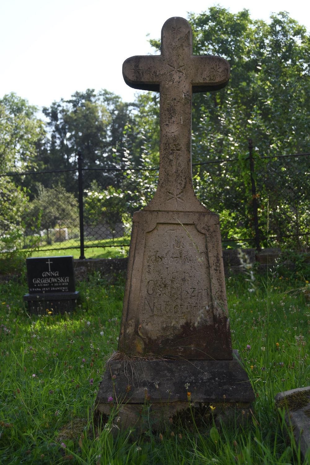 Fotografia przedstawiająca Tombstone of Jan Ostruszka
