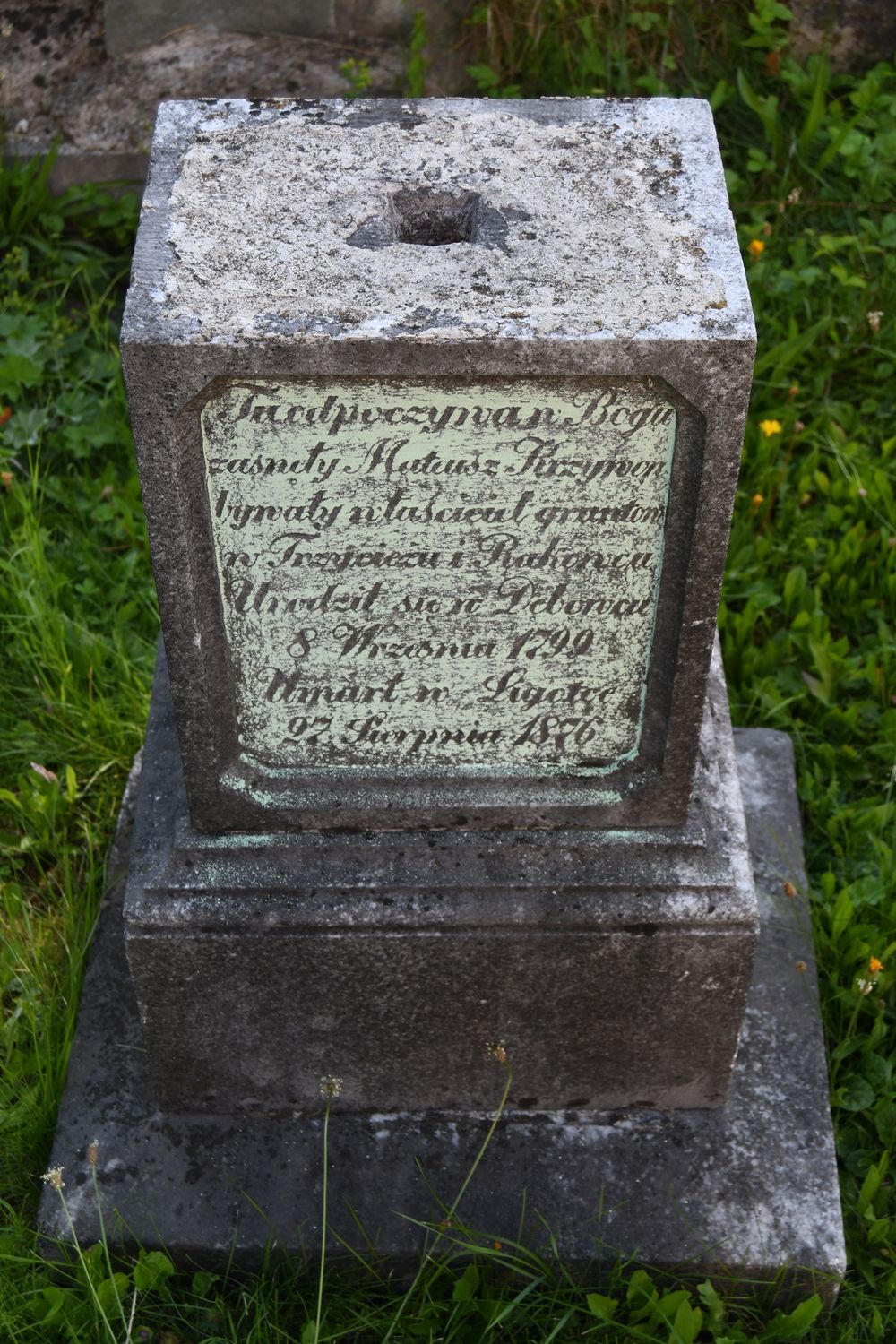 Photo montrant Tombstone of Mateusz Krzywoń