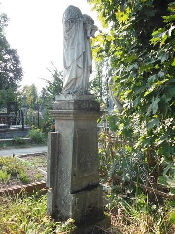 Tombstone of Mikhail Szeliga-Slavsky, Ternopil cemetery, as of 2016