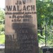 Fotografia przedstawiająca Tombstone of the Walach family