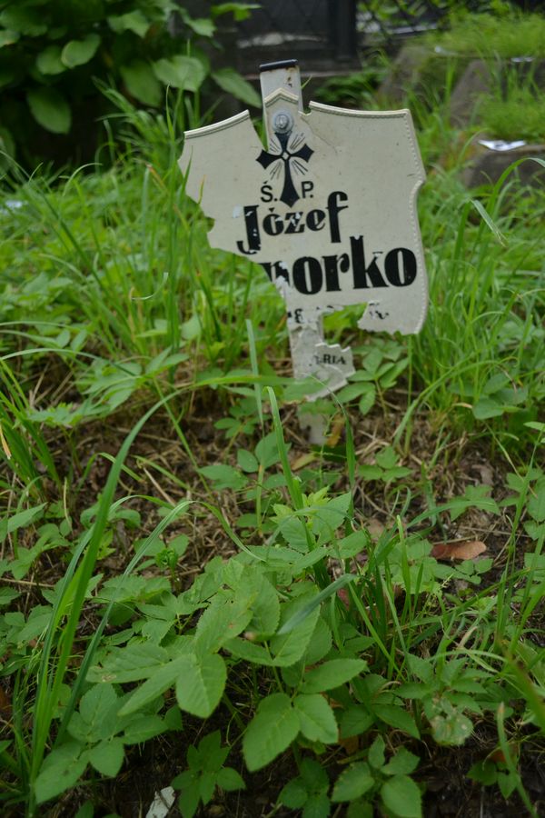Nagrobek Józef N.N., cmentarz na Rossie w Wilnie, stan z 2013