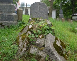 Nagrobek Marii Kozakiewicz, cmentarz Na Rossie w Wilnie, stan z 2013