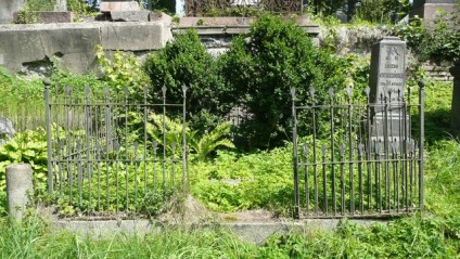 Nagrobek Wincentego Brodowskiego, cmentarz na Rossie w Wilnie, stan przed 2013