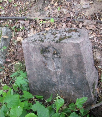 Nagrobek Teofili Górskiej, cmentarz na Rossie w Wilnie, stan na 2013 r.