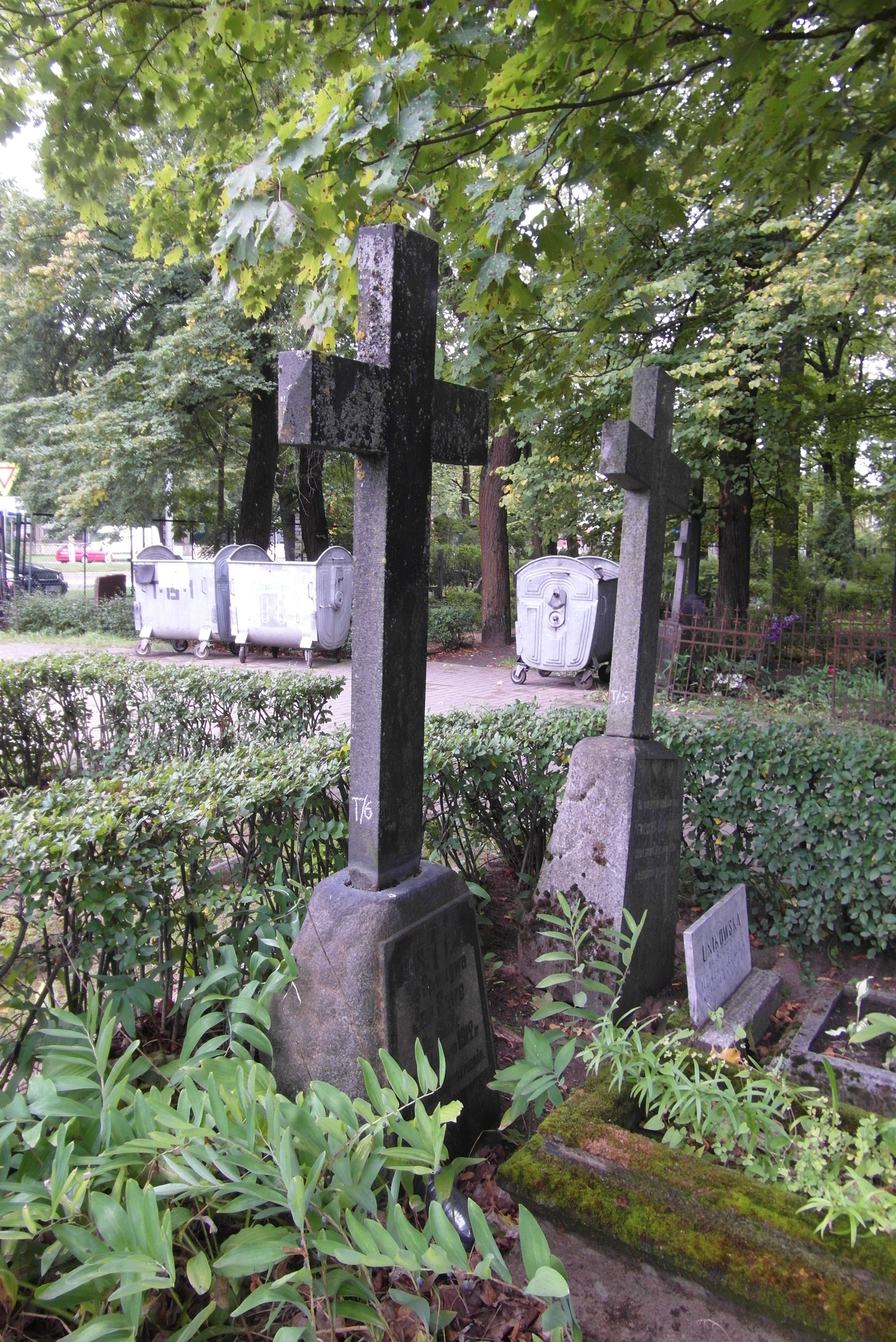 Nagrobek Jana Sawe, cmentarz św. Michała w Rydze, stan z 2021 r.