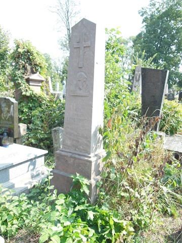 Tombstone of Erazm Lenczowski, Ternopil cemetery, as of 2016
