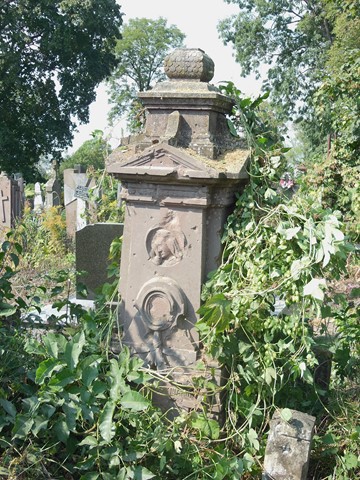 Tombstone of Stefania Augustyniak, Ternopil cemetery, state of 2016