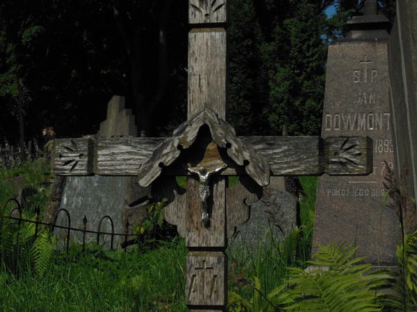 Tombstone of N. N, Rossa cemetery in Vilnius, as of 2013