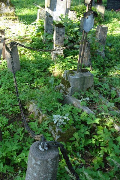 Tombstone of N. N., Rossa cemetery in Vilnius, as of 2013