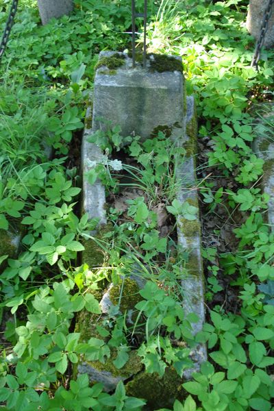 Tombstone of N. N., Rossa cemetery in Vilnius, as of 2013