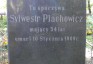 Photo montrant Tombstone of Sylvester Plachowicz