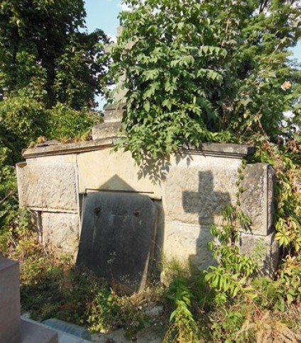 Grobowiec rodziny Schmidtów, cmentarz w Tarnopolu, stan z 2013 roku