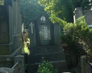 Nagrobek Kazimierza Naruszewicza z cmentarza na Rossie w Wilnie, stan z 2013 r.