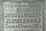 Fotografia przedstawiająca Tombstone of Józefa Jliniczowa