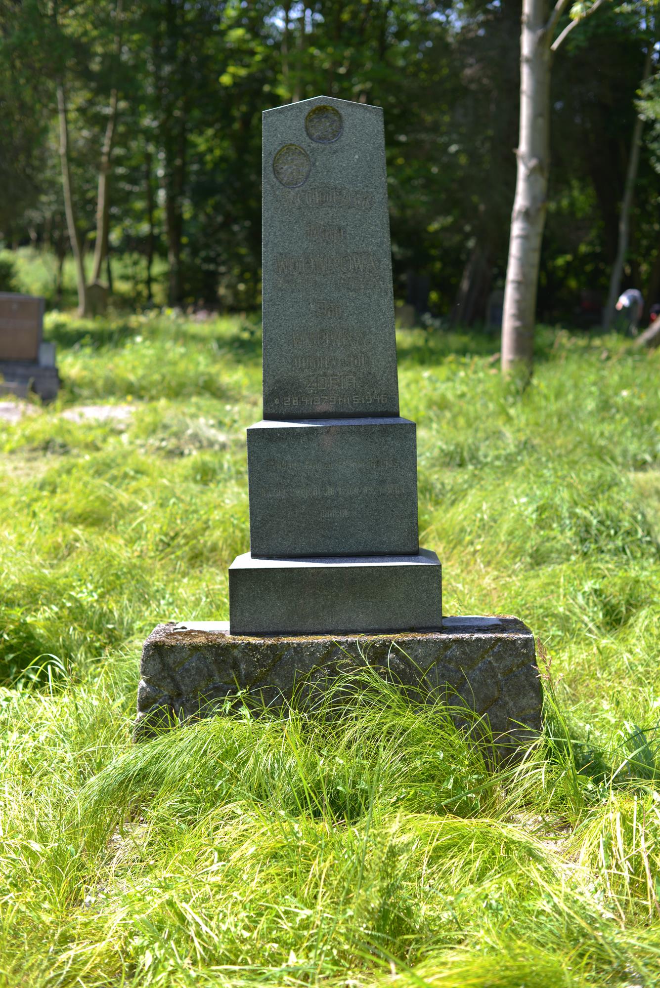 Fotografia przedstawiająca Tombstone of the Wdowek family