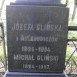 Fotografia przedstawiająca Tombstone of Józefa Glińska, Michał Gliński