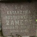 Photo montrant Tombstone of Catherine Żamett