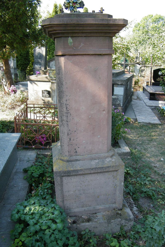 Nagrobek Józefa Czarneckiego, cmentarz w Tarnopolu, stan z 2016