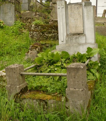 Nagrobek Marii Wojcińskiej, cmentarz Na Rossie w Wilnie, stan z 2013