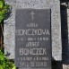 Fotografia przedstawiająca Tombstone of Anna and Josef Bonczek