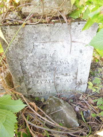 Nagrobek Jozafata Pawlikowskiego, cmentarz w Tarnopolu, stan z 2016 roku