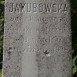 Fotografia przedstawiająca Tombstone of Bronislawa Jakubowska