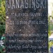 Fotografia przedstawiająca Tombstone of Ignacy Janasiński