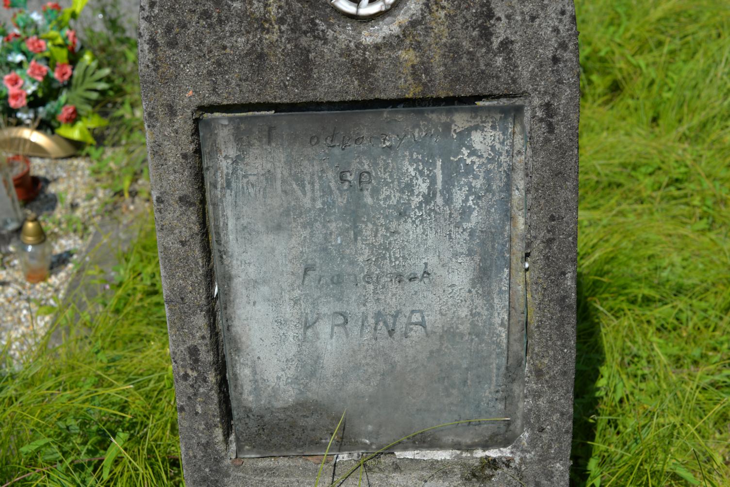 Fotografia przedstawiająca Tombstone of František Krina