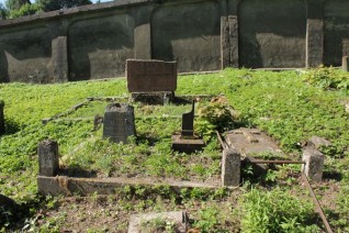 Nagrobek Leona Szlempo, cmentarz Na Rossie w Wilnie, stan z 2013 roku