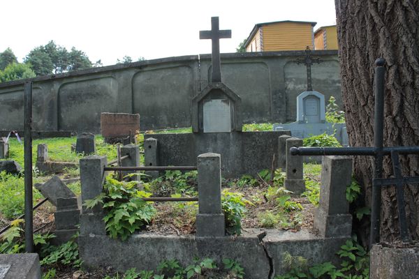 Tomb of Jan Tabero, Na Rossie cemetery in Vilnius, as of 2013
