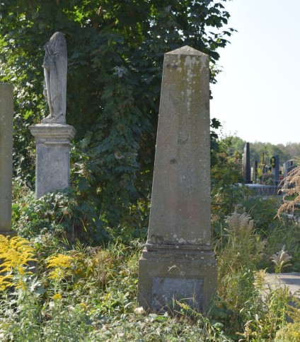 Nagrobek Stanisława Kostynowicza, cmentarz w Tarnopolu, stan z 2016