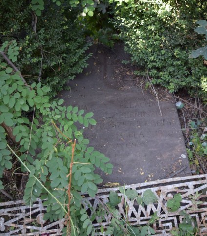 Nagrobek Pelacji Czernuszki, Rozalji Czujki i Панаінu Чєрнушкu, cmentarz w Tarnopolu, stan z 2016