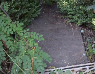 Nagrobek Pelacji Czernuszki, Rozalji Czujki i Панаінu Чєрнушкu, cmentarz w Tarnopolu, stan z 2016