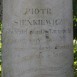Fotografia przedstawiająca Tombstone of Eugenia and Piotr Sienkiewicz