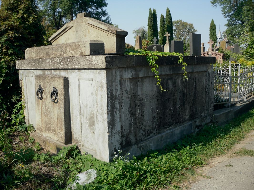 Tomb of N.N. and N.N Lisowski, Ternopil cemetery, as of 2016.