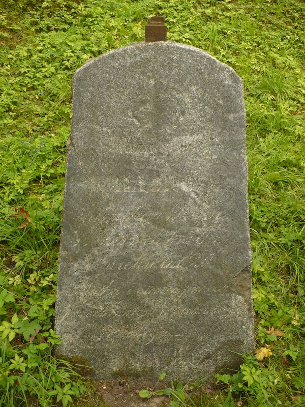 Tombstone of Helena Hajko, Na Rossie cemetery in Vilnius, as of 2013