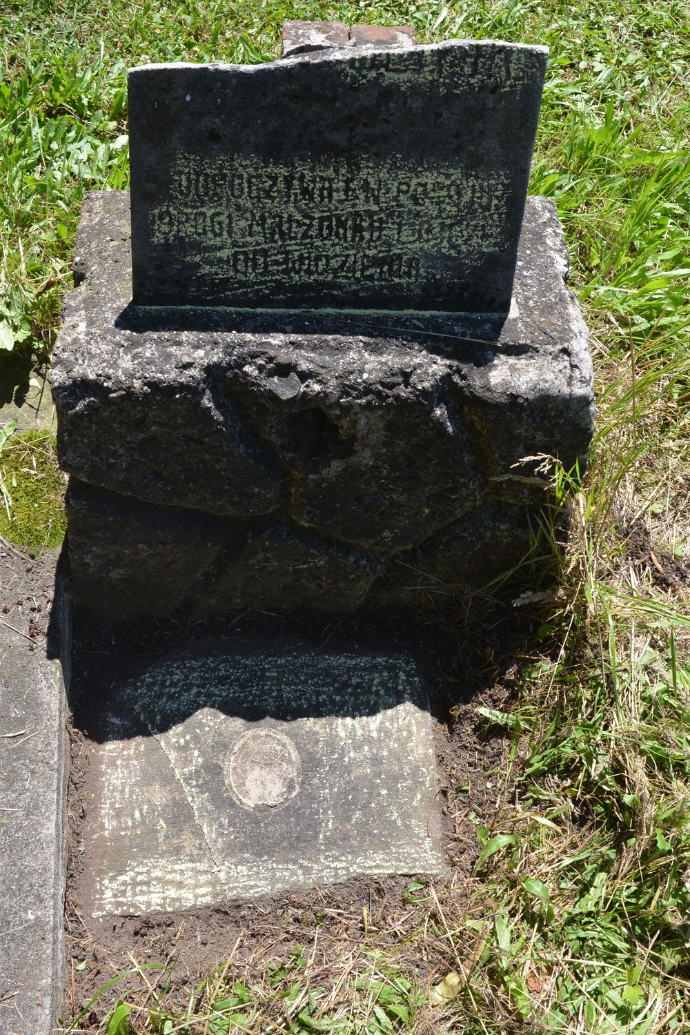 Tombstone of N.N., Karviná Doly cemetery
