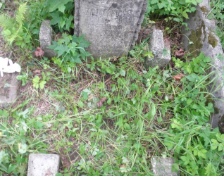 Nagrobek Edwarda Zajączkowskiego, cmentarz na Rossie w Wilnie, stan na 2013 r.