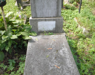 Nagrobek Michała Wasilczyka, cmentarz na Rossie w Wilnie, stan na 2013 r.