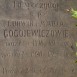 Fotografia przedstawiająca Tombstone of Ludwik and Maria Gogojewicz