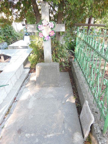 Nagrobek Jana Cybyka, cmentarz w Tarnopolu, stan z 2016 roku