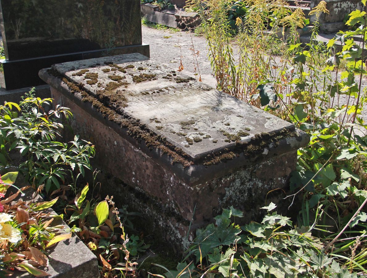 Tombstone of Valente Nieznalski, cemetery in Ternopil, as of 2016