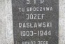 Photo montrant Tombstone of Józef Rasławski