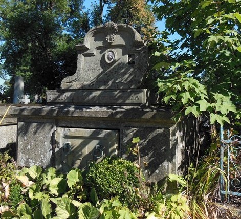 Grobowiec Bronisława Słupieckiego, cmentarz w Tarnopolu, stan z 2016 roku