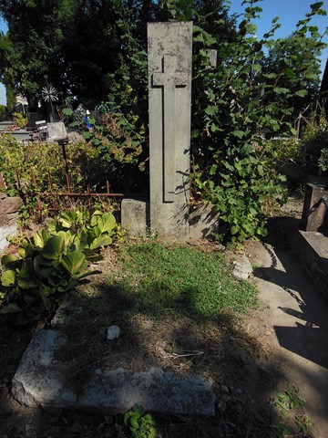 Tombstone of Stanislaw Szczurkiewicz, Ternopil cemetery, as of 2016